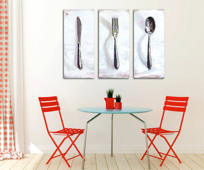 Wallity UC032 Lienzo Decorativo Multicolor (3 Piezas)